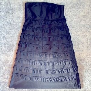 GAP Black Ruffle Cocktail Dress | Size 4